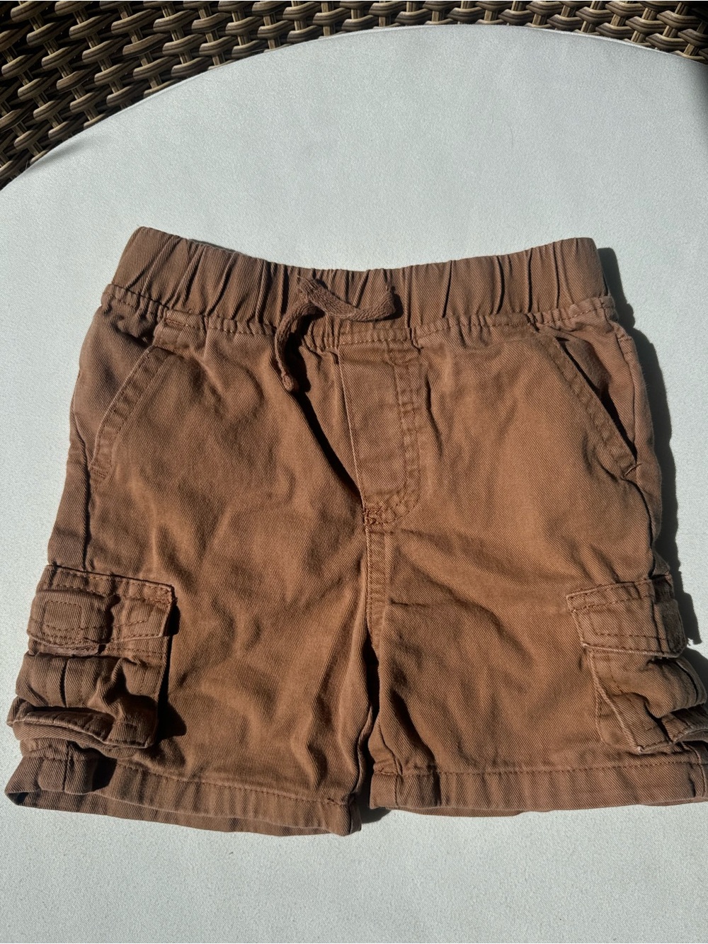 Ben Sherman Brown Cargo Shorts for Kids